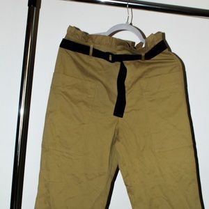 MUST GO ‼️ NWT Zara Wide Leg Cargo Trousers In Khaki. Read Description 👇